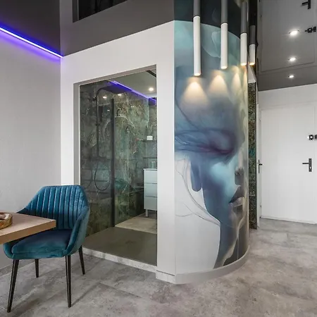 Vue Mer Design & Terrasse Plein Sud Heliopolis O - Le Serenity - Village Naturiste Appartement Agde