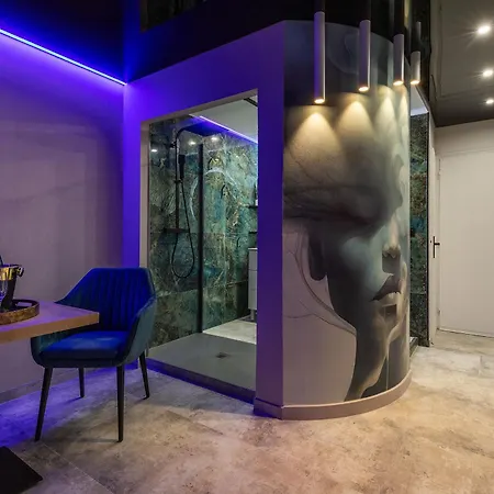 Apartment Serenity - Vue Design & Terrasse Plein Sud Heliopolis O - Village Naturiste Agde