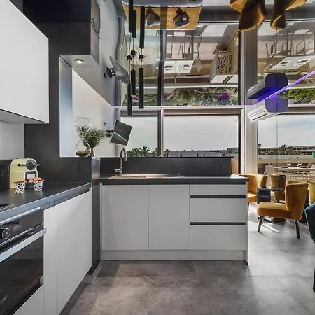 Apartment Serenity - Vue Design & Terrasse Plein Sud Heliopolis O - Village Naturiste