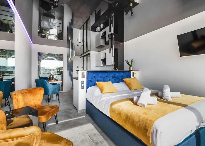 Appartement Vue Mer Design & Terrasse Plein Sud Heliopolis O - Le Serenity - Village Naturiste *