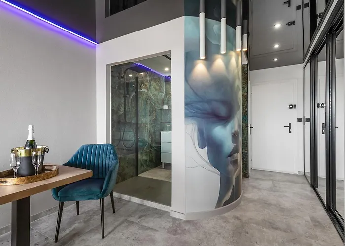 Serenity - Vue Design & Terrasse Plein Sud Heliopolis O - Village Naturiste Apartment Agde