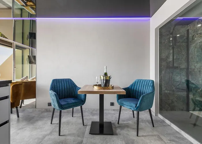 Apartment Serenity - Vue Design & Terrasse Plein Sud Heliopolis O - Village Naturiste Agde