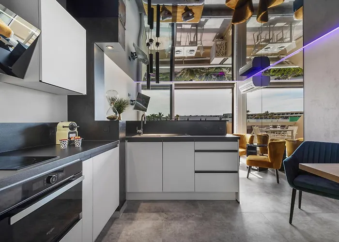 Apartment Serenity - Vue Design & Terrasse Plein Sud Heliopolis O - Village Naturiste