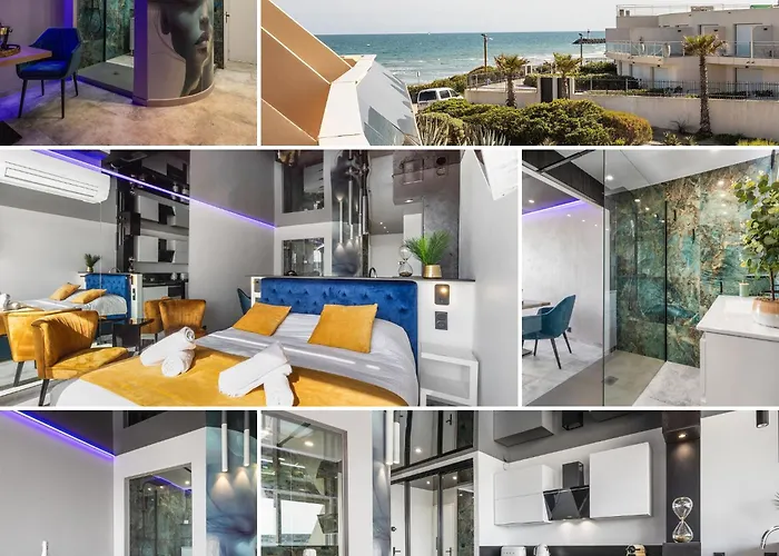 Serenity - Vue Design & Terrasse Plein Sud Heliopolis O - Village Naturiste Apartment